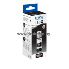 Чернила (О) 115 для Epson L8160, L8180, Bk-Pigment (C13T07D14A)